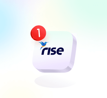 Rise app screen showing retail partner offers and loyalty rewards
