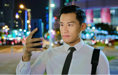 Rise AI-assisted quick verification flow showing facial recognition steps
